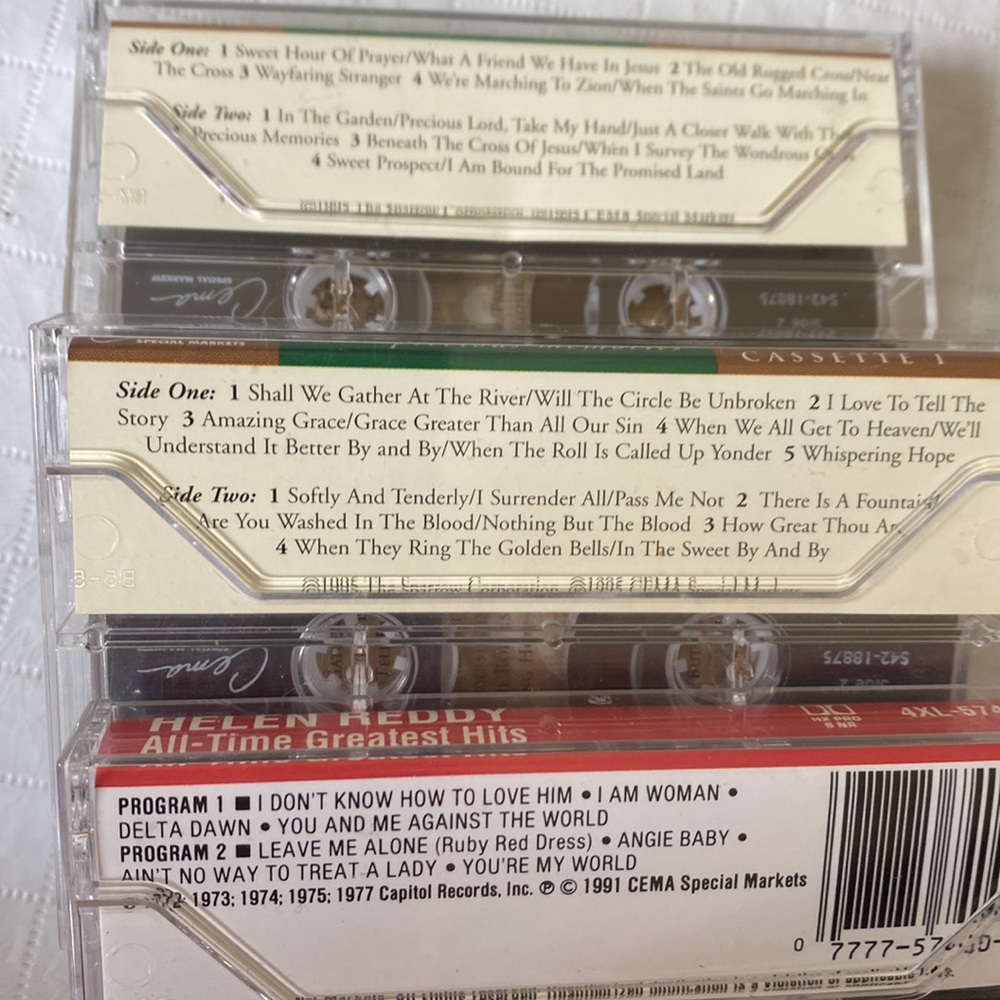 18 Vintage Music Cassettes - Picture 16 of 16